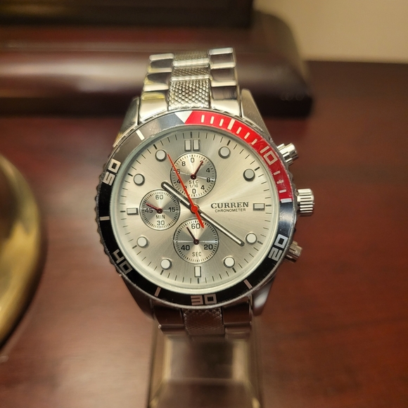 New Men’s Curren Chrono Fashion Watch - Picture 1 of 3